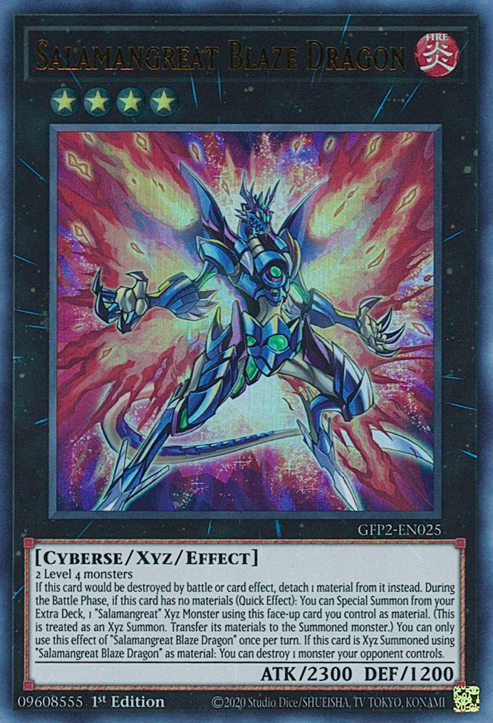 Salamangreat Blaze Dragon [GFP2-EN025] Ultra Rare | Gear Gaming Bentonville