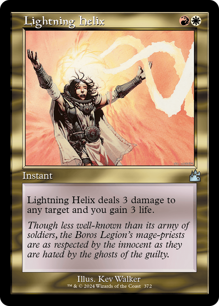 Lightning Helix (Retro Frame) [Ravnica Remastered] | Gear Gaming Bentonville