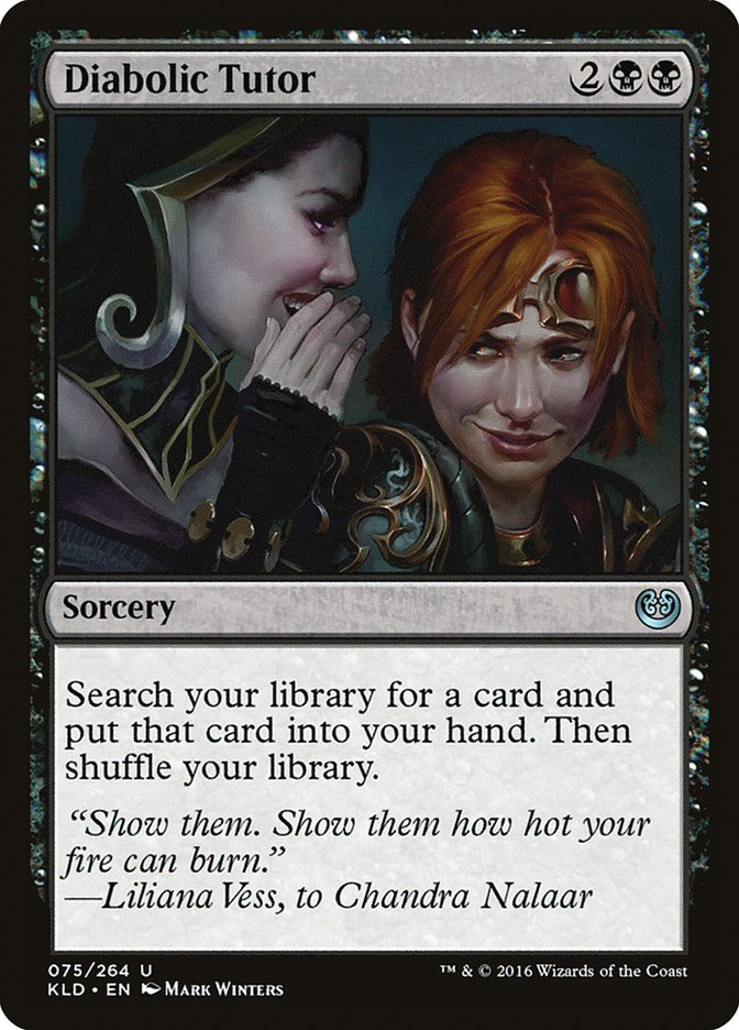 Diabolic Tutor [Kaladesh] | Gear Gaming Bentonville