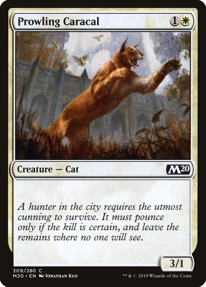 Prowling Caracal [Core Set 2020] | Gear Gaming Bentonville