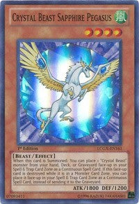 Crystal Beast Sapphire Pegasus [Legendary Collection 2] [LCGX-EN161] | Gear Gaming Bentonville