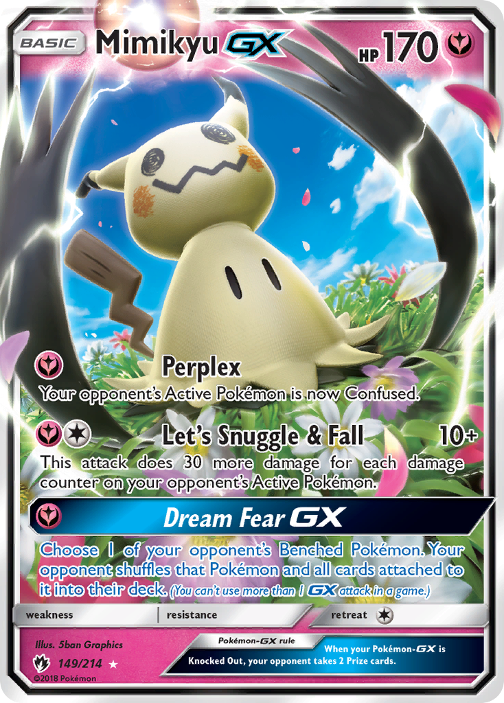 Mimikyu GX (149/214) [Sun & Moon: Lost Thunder] | Gear Gaming Bentonville