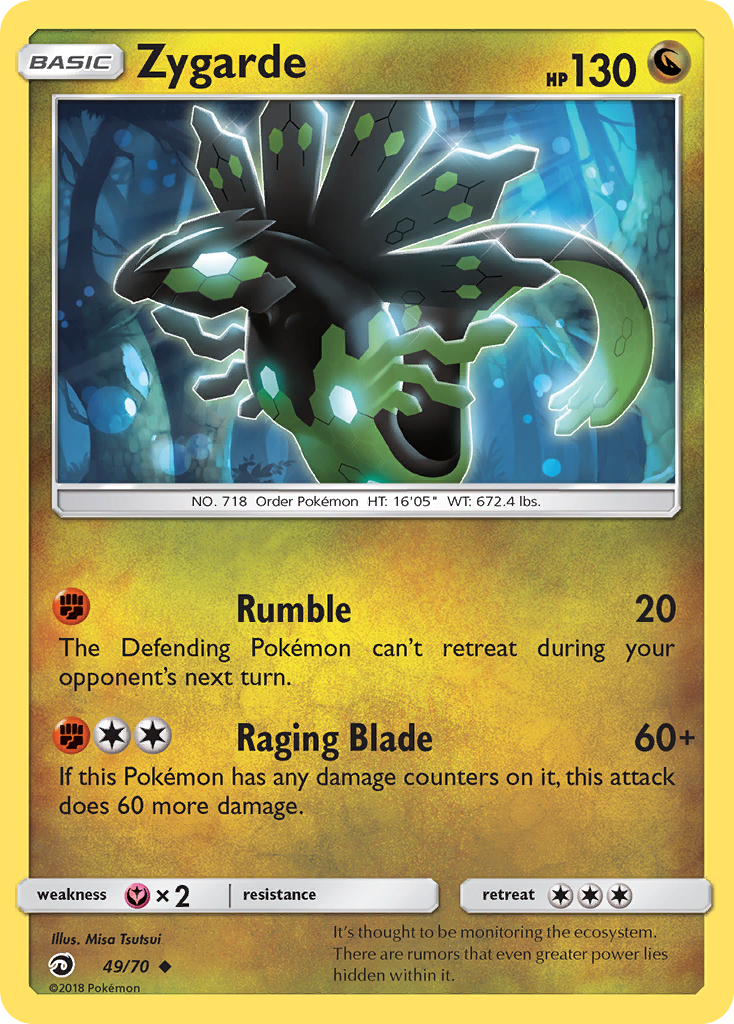 Zygarde (49/70) [Sun & Moon: Dragon Majesty] | Gear Gaming Bentonville