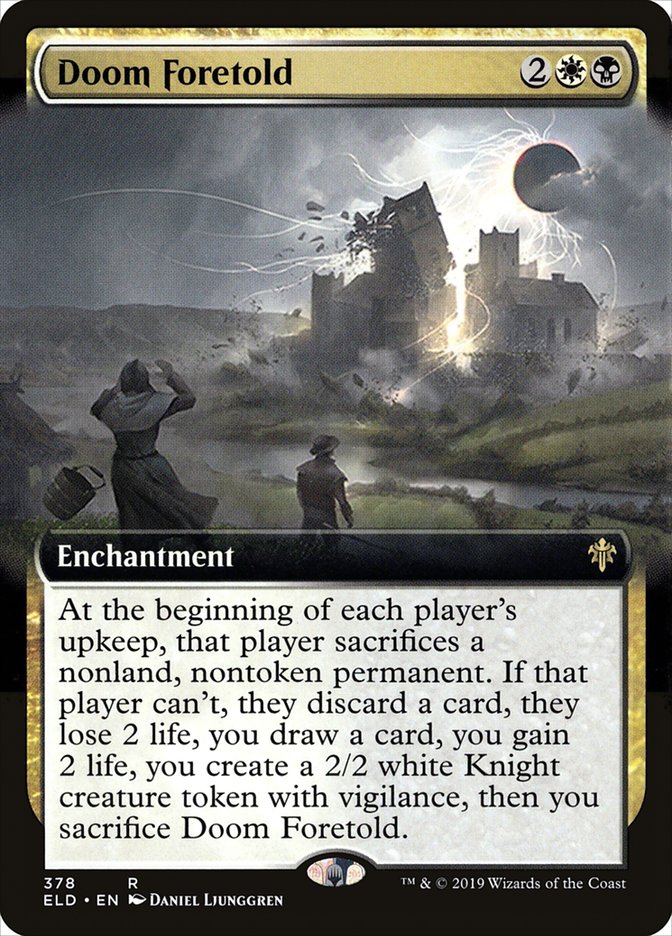 Doom Foretold (Extended Art) [Throne of Eldraine] | Gear Gaming Bentonville