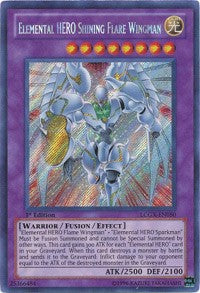 Elemental HERO Shining Flare Wingman [Legendary Collection 2] [LCGX-EN050] | Gear Gaming Bentonville