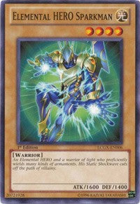 Elemental HERO Sparkman [Legendary Collection 2] [LCGX-EN006] | Gear Gaming Bentonville