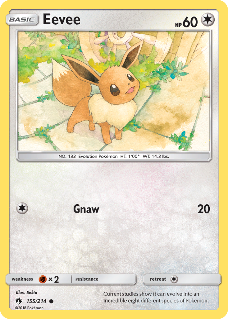 Eevee (155/214) [Sun & Moon: Lost Thunder] | Gear Gaming Bentonville