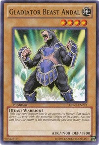Gladiator Beast Andal [Legendary Collection 2] [LCGX-EN223] | Gear Gaming Bentonville