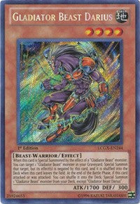 Gladiator Beast Darius [Legendary Collection 2] [LCGX-EN244] | Gear Gaming Bentonville