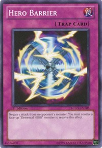 Hero Barrier [Legendary Collection 2] [LCGX-EN108] | Gear Gaming Bentonville