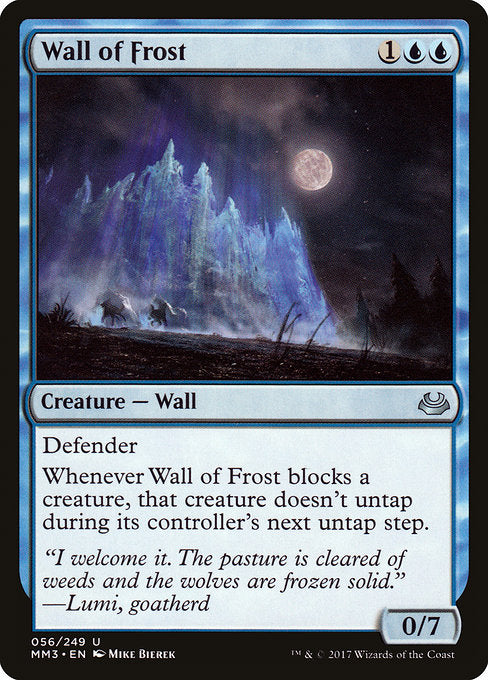 Wall of Frost [Modern Masters 2017] | Gear Gaming Bentonville