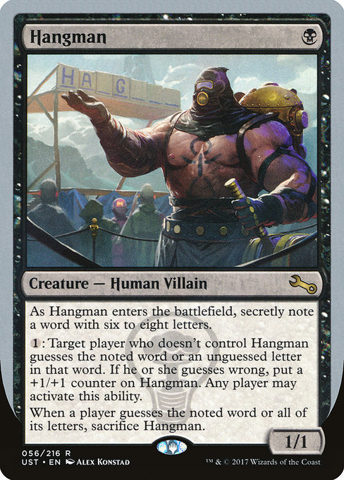 Hangman [Unstable] | Gear Gaming Bentonville