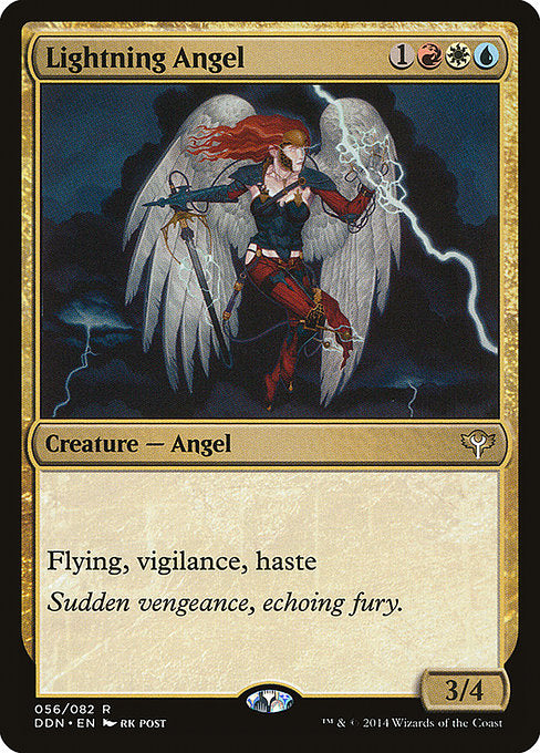 Lightning Angel [Duel Decks: Speed vs. Cunning] | Gear Gaming Bentonville