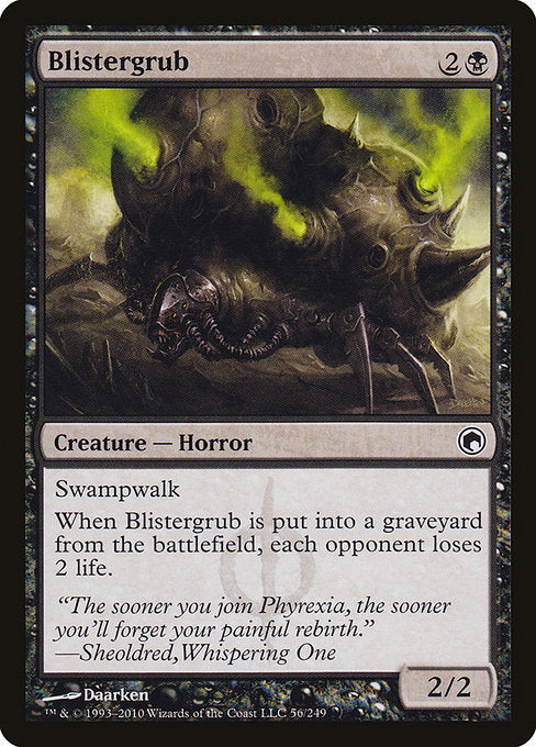 Blistergrub [Scars of Mirrodin] | Gear Gaming Bentonville