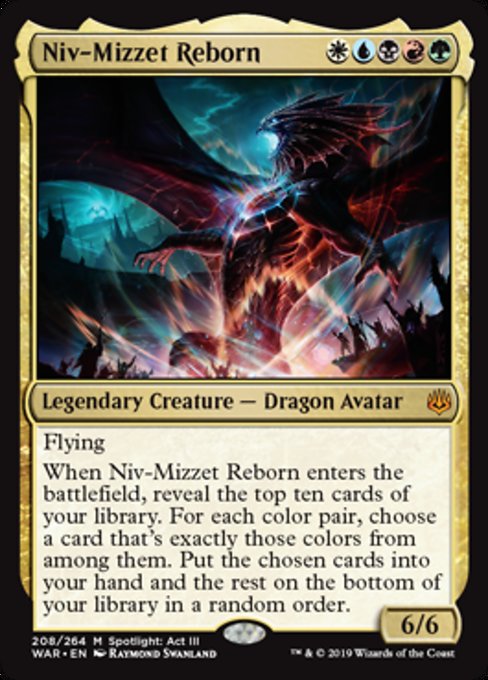 Niv-Mizzet Reborn [War of the Spark] | Gear Gaming Bentonville