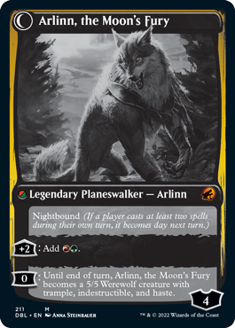 Arlinn, the Pack's Hope // Arlinn, the Moon's Fury [Innistrad: Double Feature] | Gear Gaming Bentonville