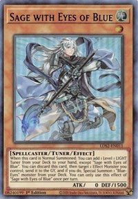 Sage with Eyes of Blue (Purple) [LDS2-EN011] Ultra Rare | Gear Gaming Bentonville