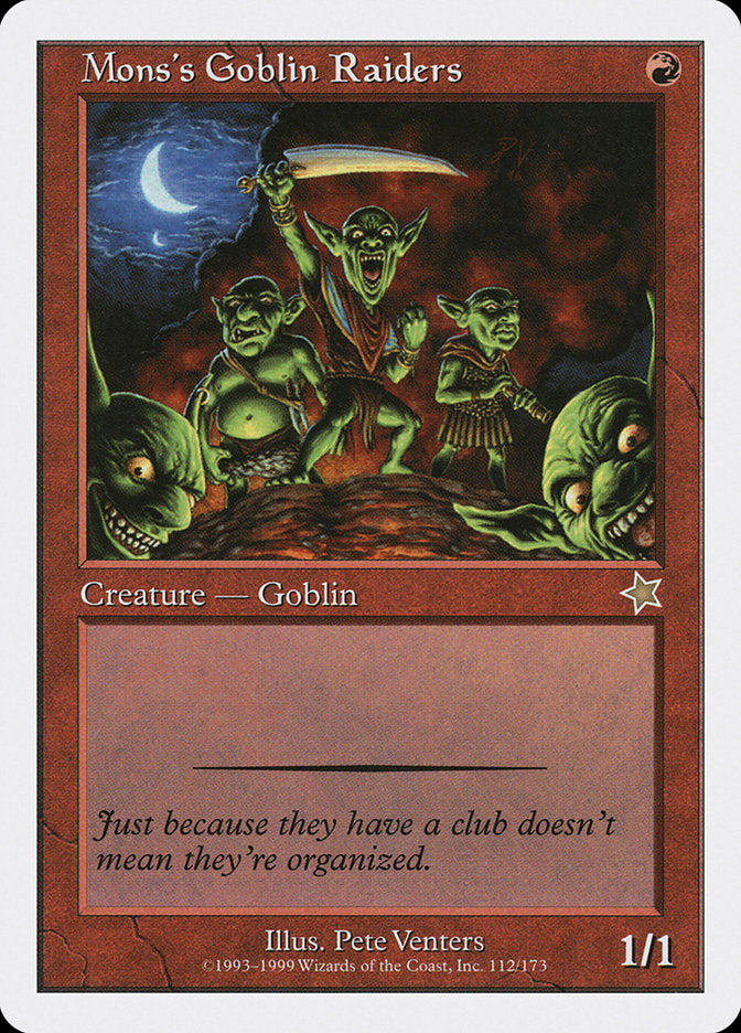 Mons's Goblin Raiders [Starter 1999] | Gear Gaming Bentonville