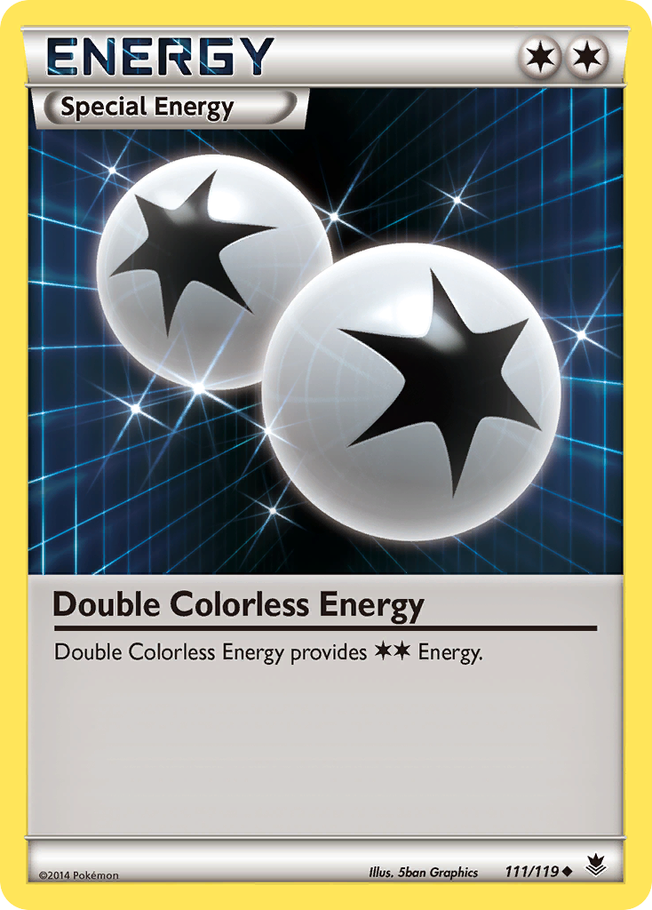 Double Colorless Energy (111/119) [XY: Phantom Forces] | Gear Gaming Bentonville