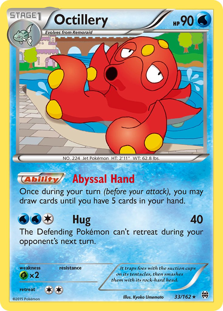 Octillery(33/162) (Theme Deck Exclusive) [XY: BREAKthrough] | Gear Gaming Bentonville