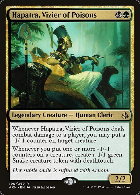 Hapatra, Vizier of Poisons [Amonkhet] | Gear Gaming Bentonville