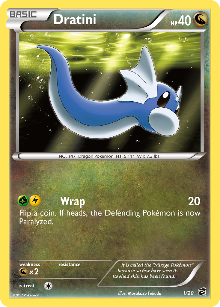 Dratini (1/20) [Black & White: Dragon Vault] | Gear Gaming Bentonville