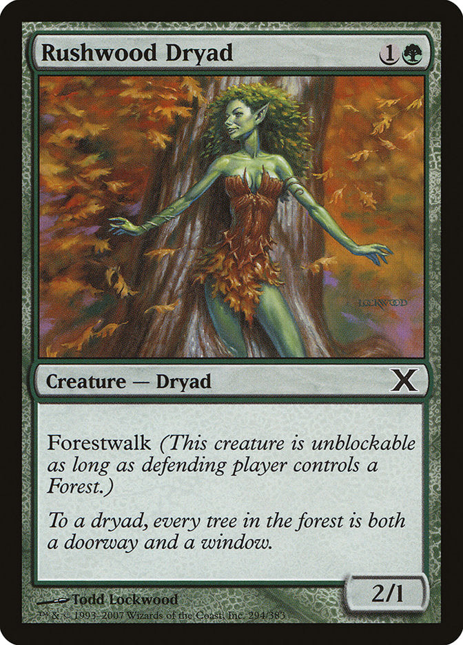 Rushwood Dryad [Tenth Edition] | Gear Gaming Bentonville