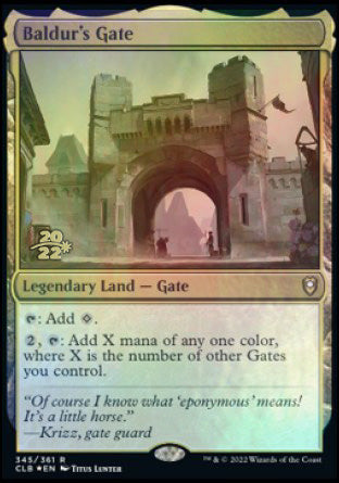 Baldur's Gate [Commander Legends: Battle for Baldur's Gate Prerelease Promos] | Gear Gaming Bentonville