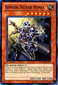 Senior Silver Ninja [Photon Shockwave] [PHSW-EN031] | Gear Gaming Bentonville