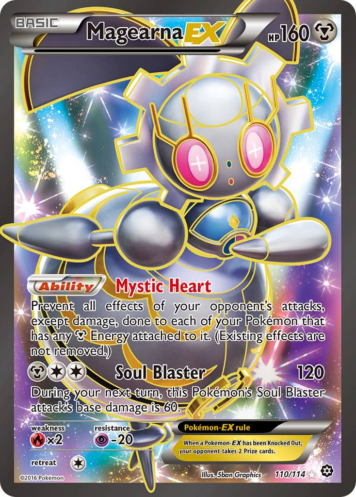 Magearna EX (110/114) [XY: Steam Siege] | Gear Gaming Bentonville