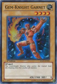 Gem-Knight Garnet [Hidden Arsenal 5: Steelswarm Invasion] [HA05-EN001] | Gear Gaming Bentonville