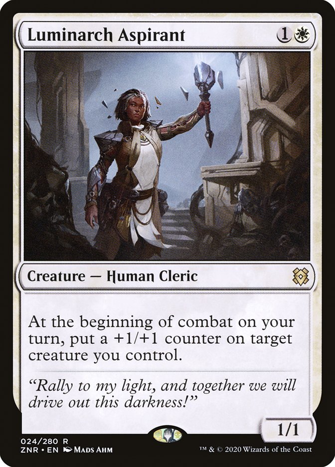 Luminarch Aspirant [Zendikar Rising] | Gear Gaming Bentonville