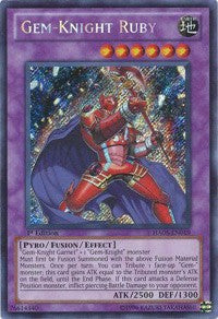 Gem-Knight Ruby [Hidden Arsenal 5: Steelswarm Invasion] [HA05-EN019] | Gear Gaming Bentonville