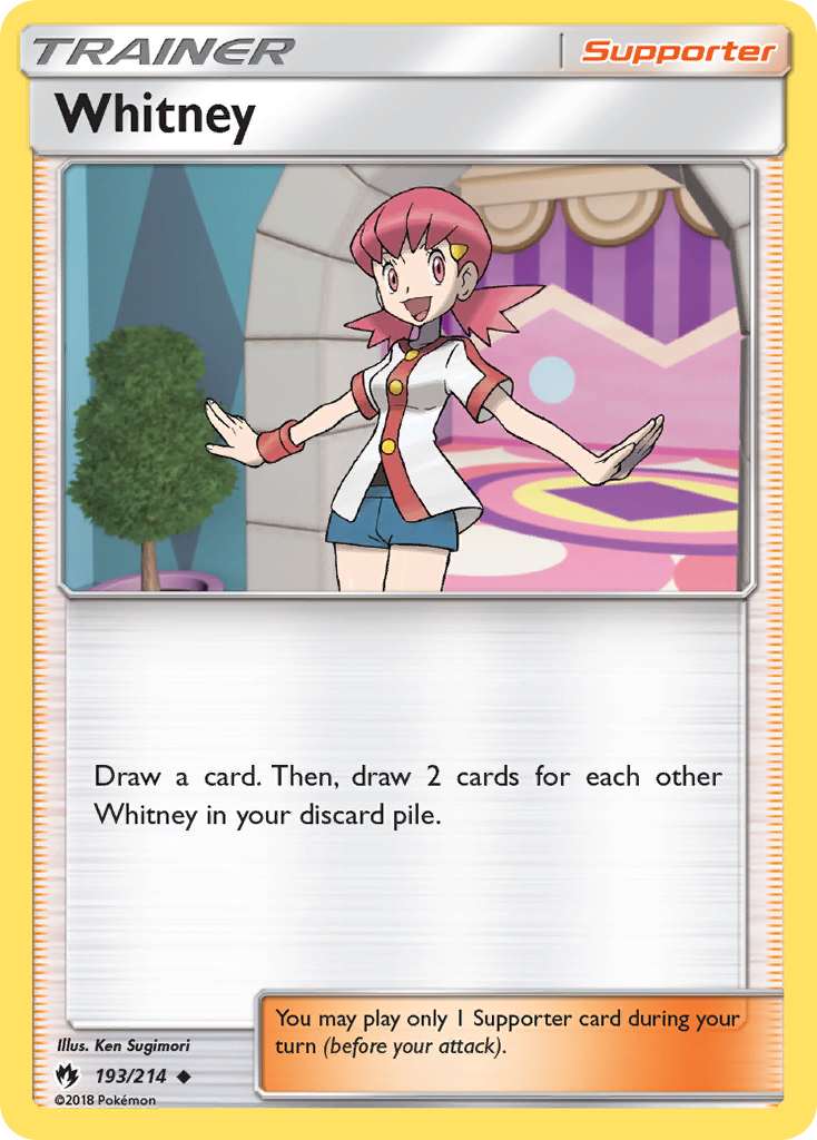 Whitney (193/214) [Sun & Moon: Lost Thunder] | Gear Gaming Bentonville