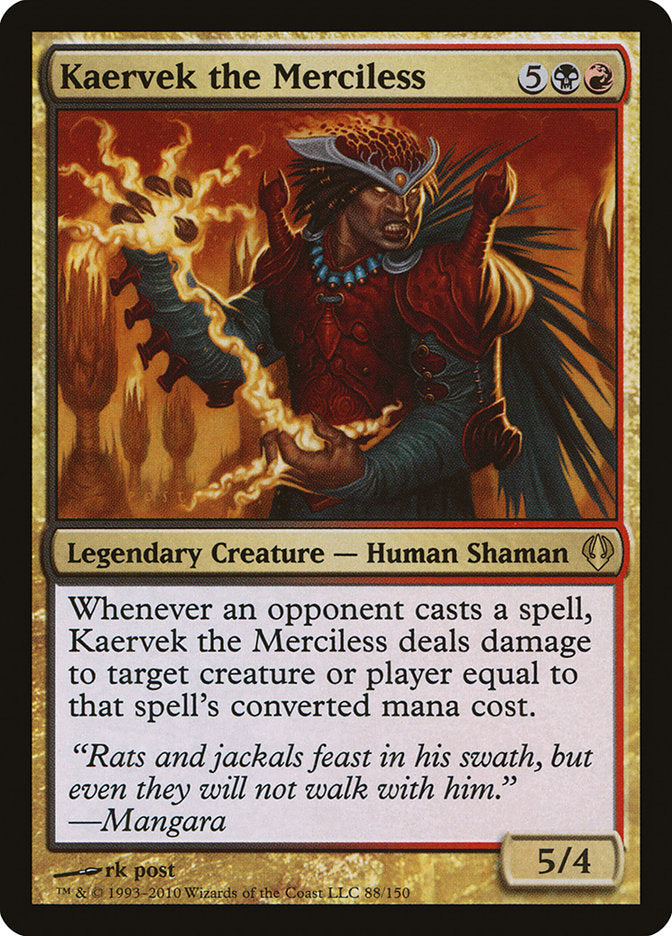 Kaervek the Merciless [Archenemy] | Gear Gaming Bentonville