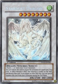 Stardust Dragon (Ghost) [The Duelist Genesis] [TDGS-EN040] | Gear Gaming Bentonville