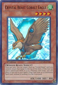 Crystal Beast Cobalt Eagle [Ra Yellow Mega Pack] [RYMP-EN045] | Gear Gaming Bentonville