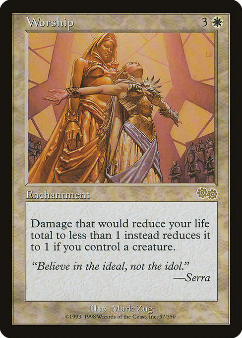 Worship [Urza's Saga] | Gear Gaming Bentonville