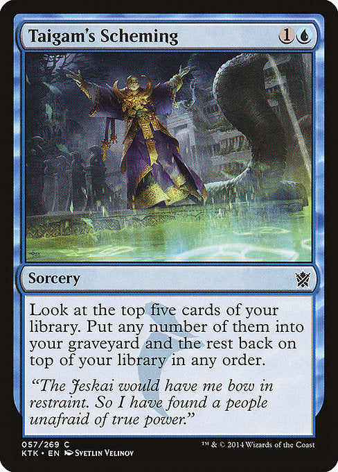 Taigam's Scheming [Khans of Tarkir] | Gear Gaming Bentonville