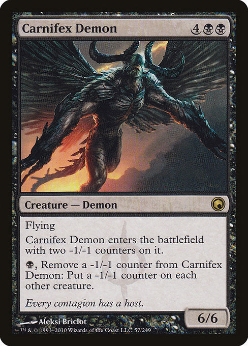 Carnifex Demon [Scars of Mirrodin] | Gear Gaming Bentonville