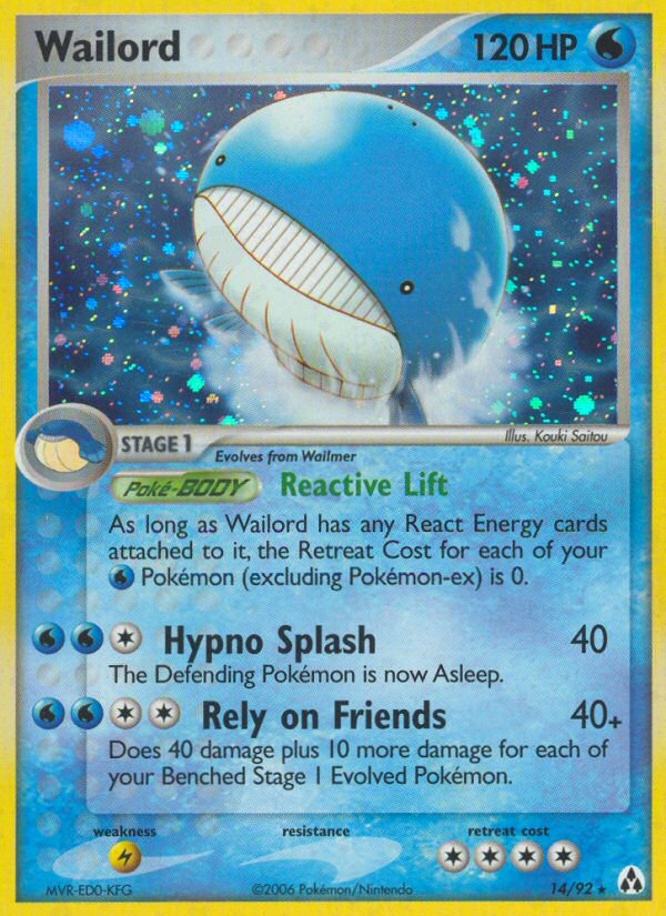 Wailord (14/92) [EX: Legend Maker] | Gear Gaming Bentonville