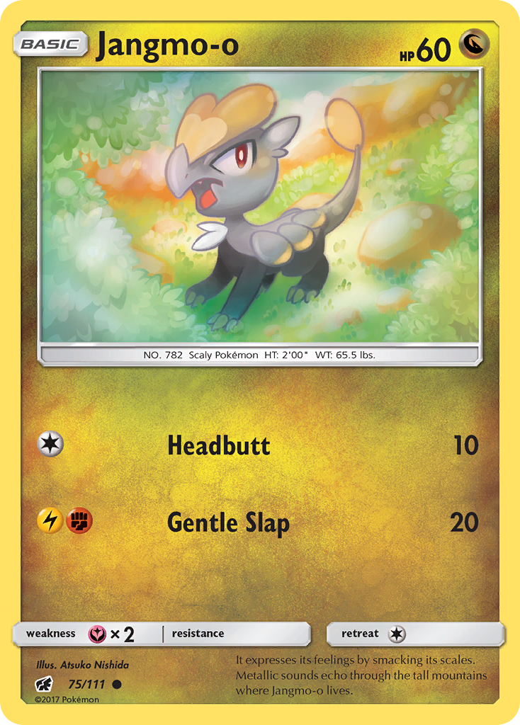 Jangmo-o (75/111) [Sun & Moon: Crimson Invasion] | Gear Gaming Bentonville