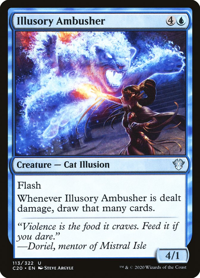 Illusory Ambusher [Commander 2020] | Gear Gaming Bentonville