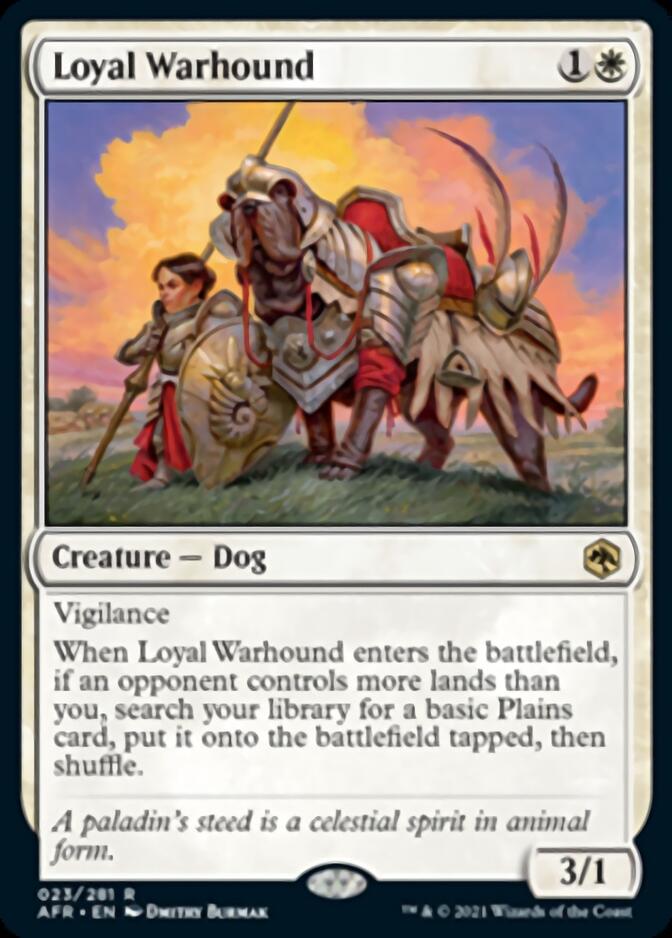 Loyal Warhound [Dungeons & Dragons: Adventures in the Forgotten Realms] | Gear Gaming Bentonville