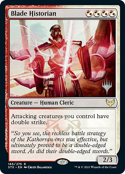 Blade Historian (Promo Pack) [Strixhaven: School of Mages Promos] | Gear Gaming Bentonville