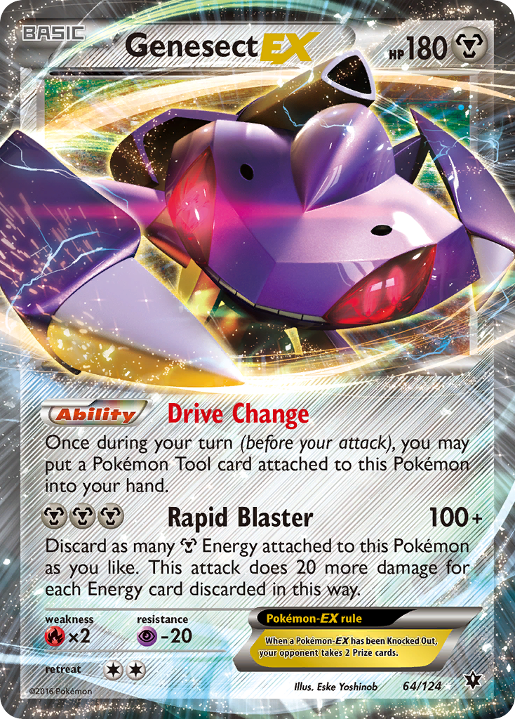 Genesect EX (64/124) [XY: Fates Collide] | Gear Gaming Bentonville