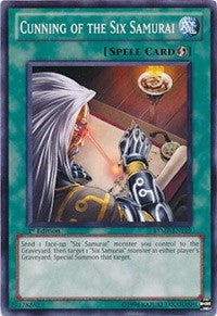 Cunning of the Six Samurai [Ra Yellow Mega Pack] [RYMP-EN109] | Gear Gaming Bentonville