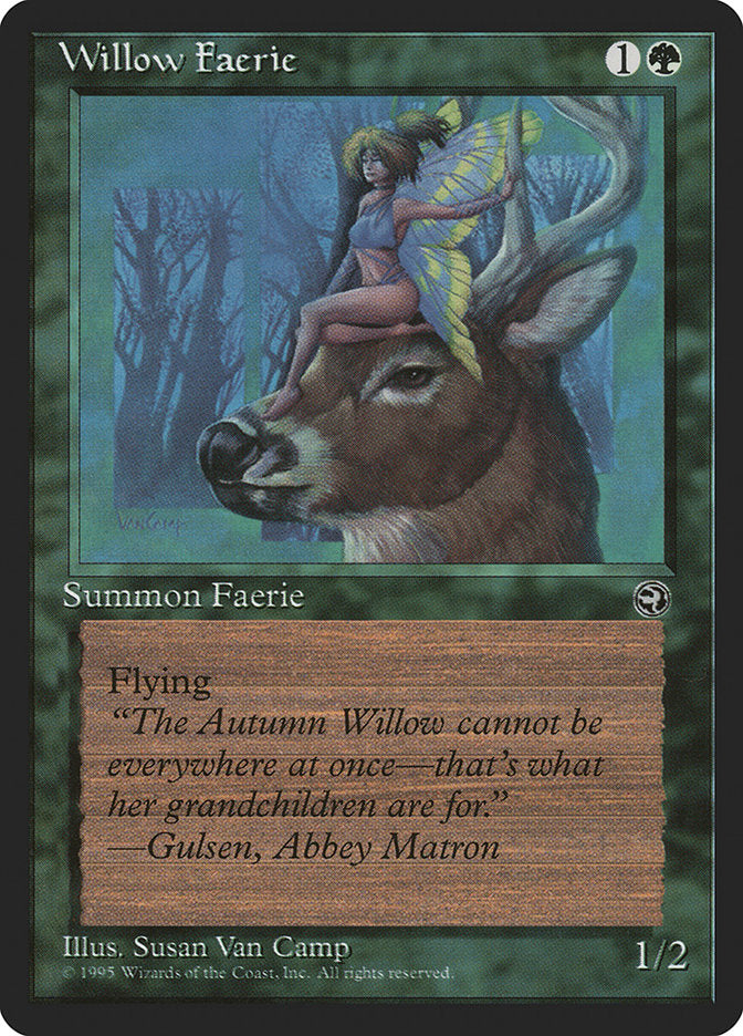 Willow Faerie (Gulsen Flavor Text) [Homelands] | Gear Gaming Bentonville