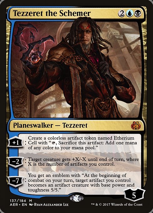 Tezzeret the Schemer [Aether Revolt] | Gear Gaming Bentonville