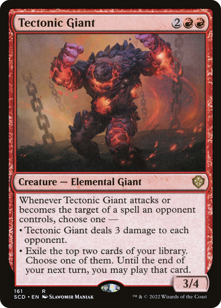 Tectonic Giant [Starter Commander Decks] | Gear Gaming Bentonville